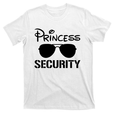 Princess Security Funny Birthday Halloween Party Design T-Shirt