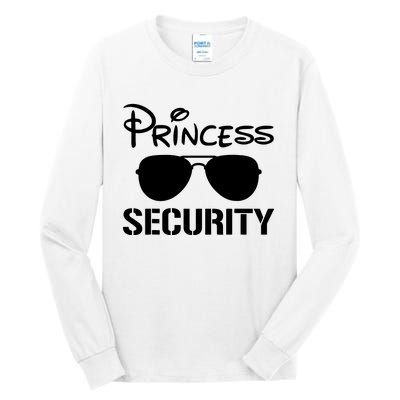 Princess Security Funny Birthday Halloween Party Design Tall Long Sleeve T-Shirt