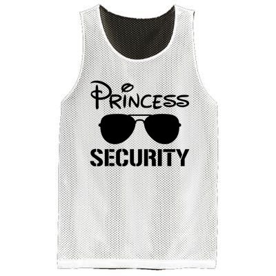 Princess Security Funny Birthday Halloween Party Design Mesh Reversible Basketball Jersey Tank