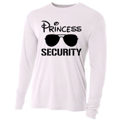 Princess Security Funny Birthday Halloween Party Design Cooling Performance Long Sleeve Crew