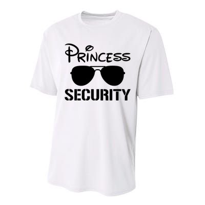 Princess Security Funny Birthday Halloween Party Design Performance Sprint T-Shirt