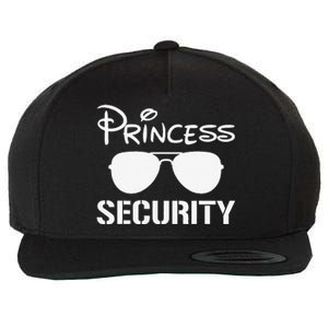 Princess Security Funny Birthday Halloween Party Design Wool Snapback Cap