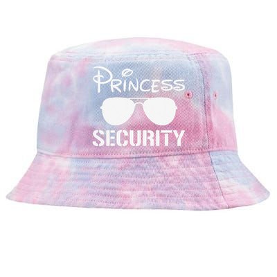 Princess Security Funny Birthday Halloween Party Design Tie-Dyed Bucket Hat