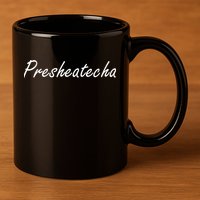 Presheatecha Script Funny Word Chicken Shack 11oz C Handle Ceramic Mug