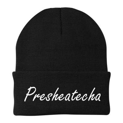 Presheatecha Script Funny Word Chicken Shack Beanie