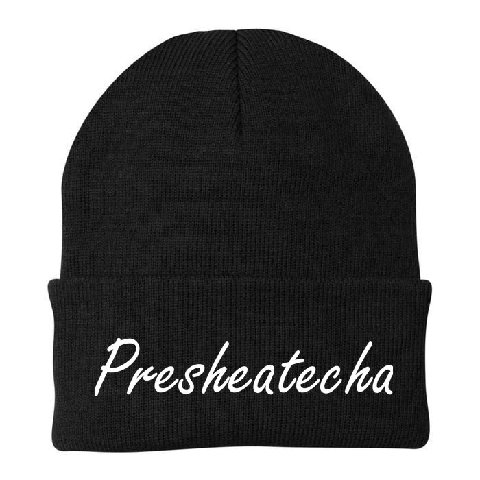 Presheatecha Script Funny Word Chicken Shack Beanie