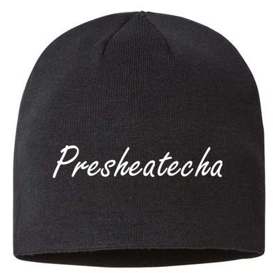 Presheatecha Script Funny Word Chicken Shack Sustainable Beanie