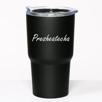 Presheatecha Script Funny Word Chicken Shack Tumbler