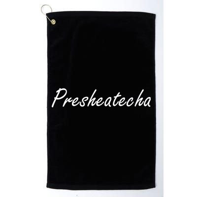 Presheatecha Script Funny Word Chicken Shack Golf Towel