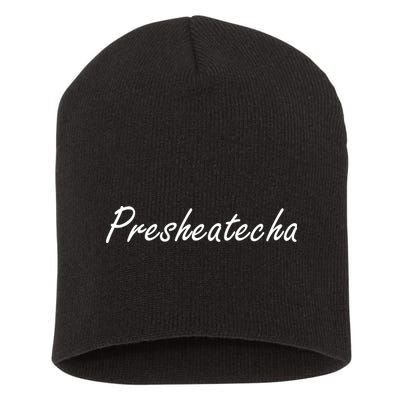 Presheatecha Script Funny Word Chicken Shack Short Acrylic Beanie