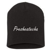 Presheatecha Script Funny Word Chicken Shack Short Acrylic Beanie