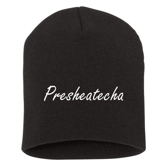 Presheatecha Script Funny Word Chicken Shack Short Acrylic Beanie