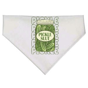 Pickle Slut Funny Pickle Lover USA-Made Doggie Bandana