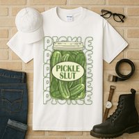 Pickle Slut Funny Pickle Lover Tall T-Shirt