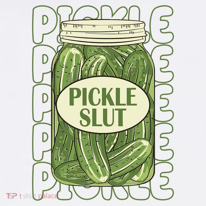 Pickle Slut Funny Pickle Lover Premium T-Shirt