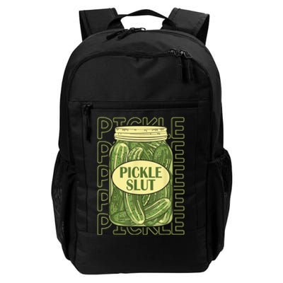 Pickle Slut Funny Canned Pickles Daily Commute Backpack