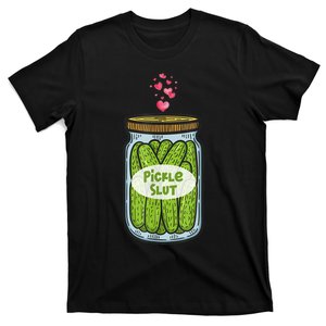 Pickle Slut Funny Canned Pickles T-Shirt