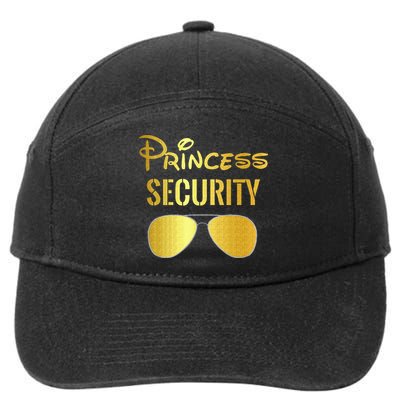 Princess Security For Men Women 7-Panel Snapback Hat