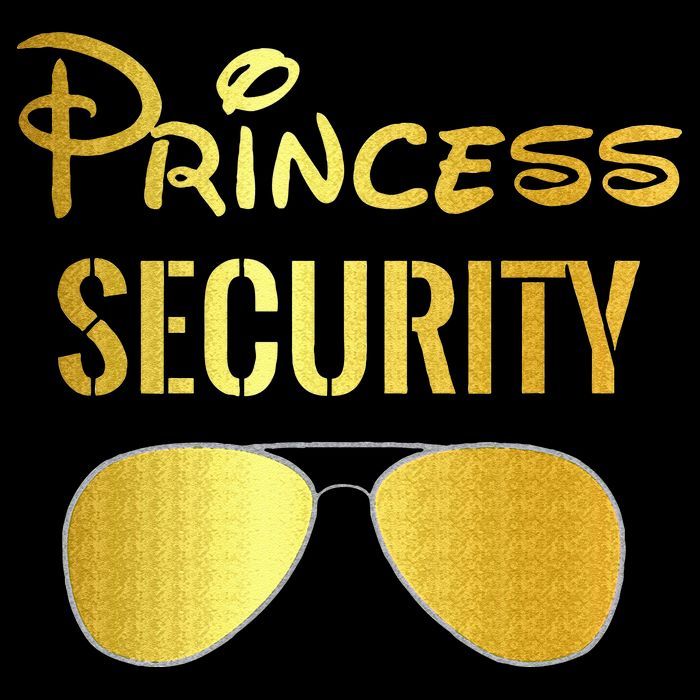 Princess Security For Men Women 7-Panel Snapback Hat