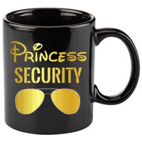 Princess Security For Men Women 11oz C Handle Ceramic Mug