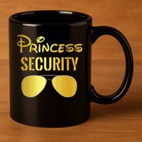 Princess Security For Men Women 11oz C Handle Ceramic Mug