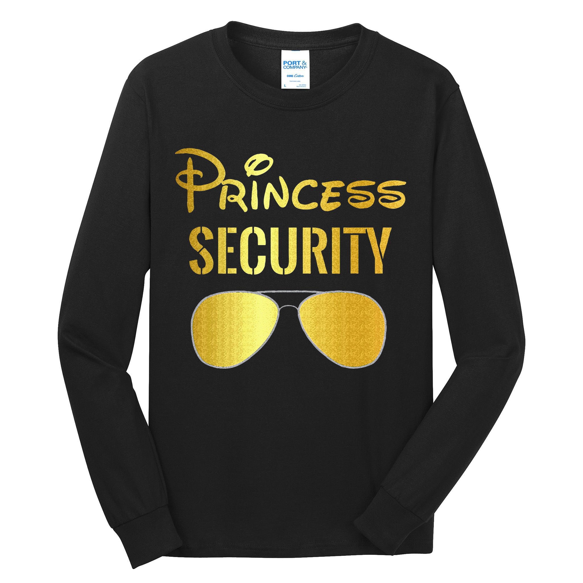 Princess Security For Men Women Tall Long Sleeve T-Shirt