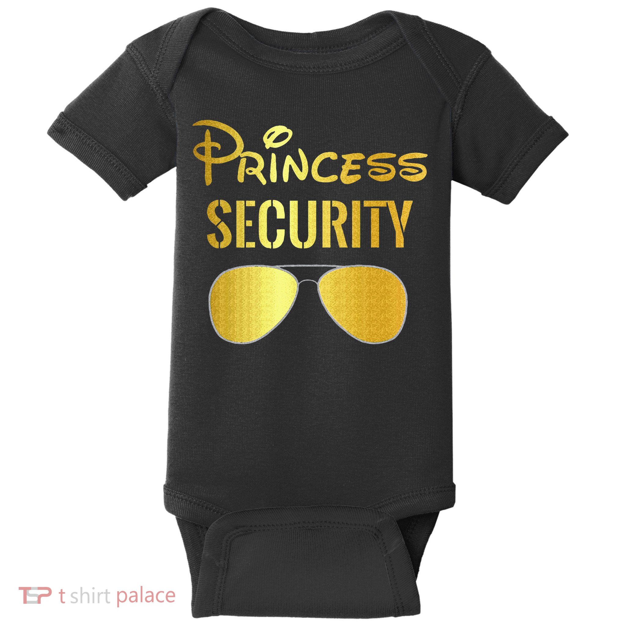 Princess Security For Men Women Baby Bodysuit