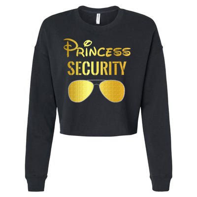 Princess Security For Men Women Cropped Pullover Crew