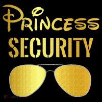 Princess Security For Men Women Women's V-Neck T-Shirt