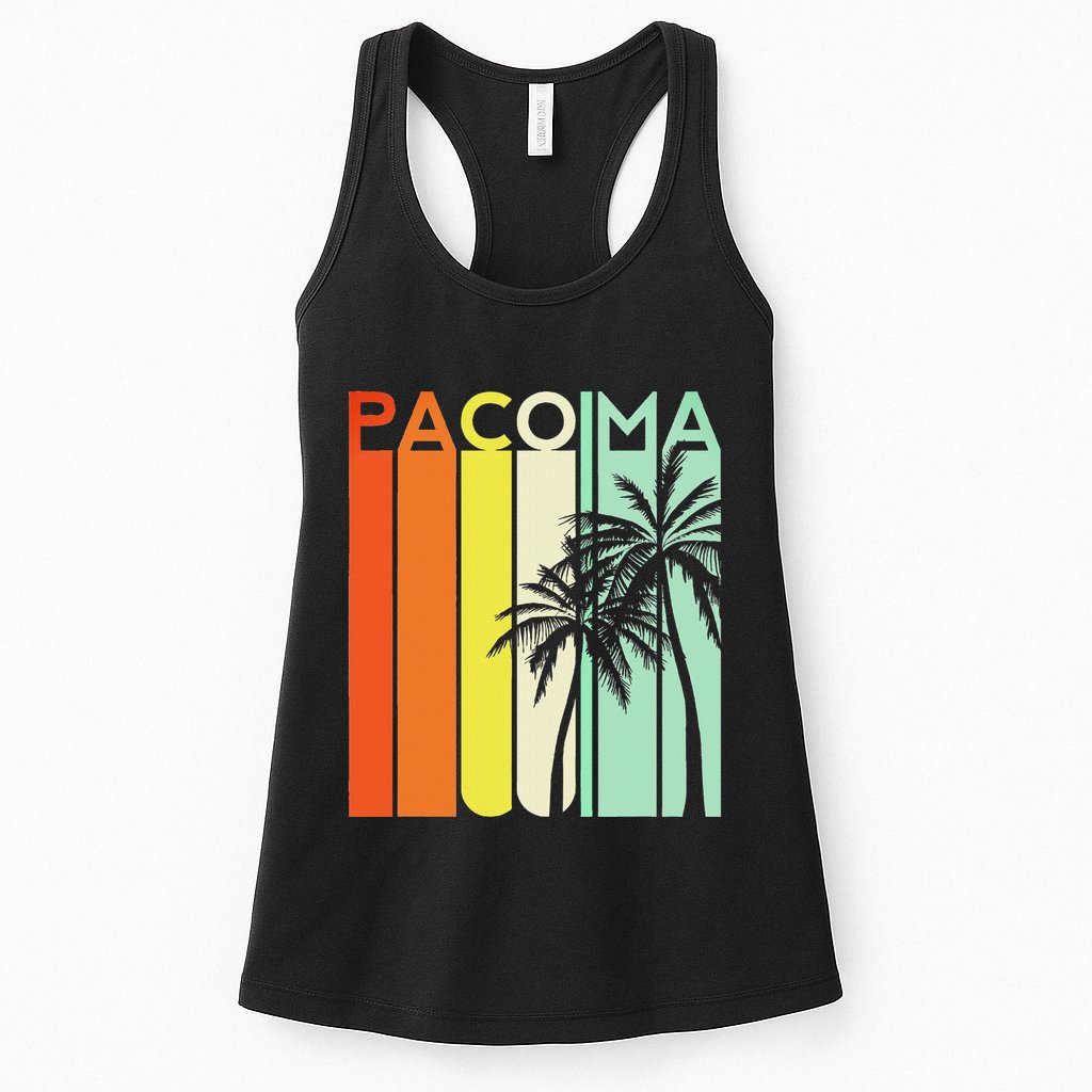 Pacoima San Fernando Valley Sfv California Van Nuys 818 323 Womens Tank Top
