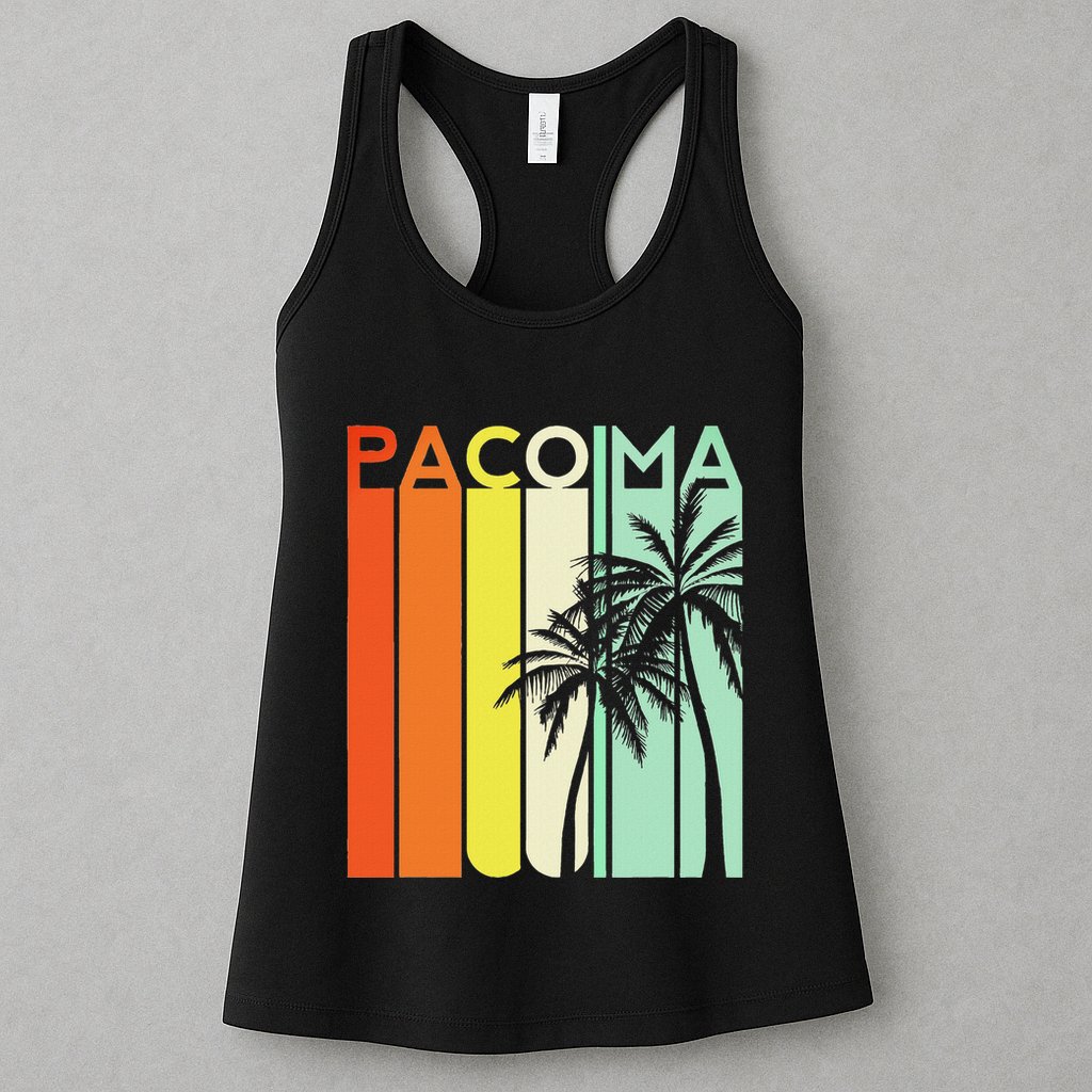 Pacoima San Fernando Valley Sfv California Van Nuys 818 323 Womens Tank Top