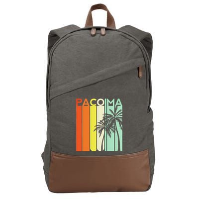 Pacoima San Fernando Valley Sfv California Van Nuys 818 323 Cotton Canvas Backpack