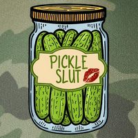 Pickle Slut Funny Pickle Slut Who Loves Pickles Apaprel Legacy Tie Dye Trucker Hat