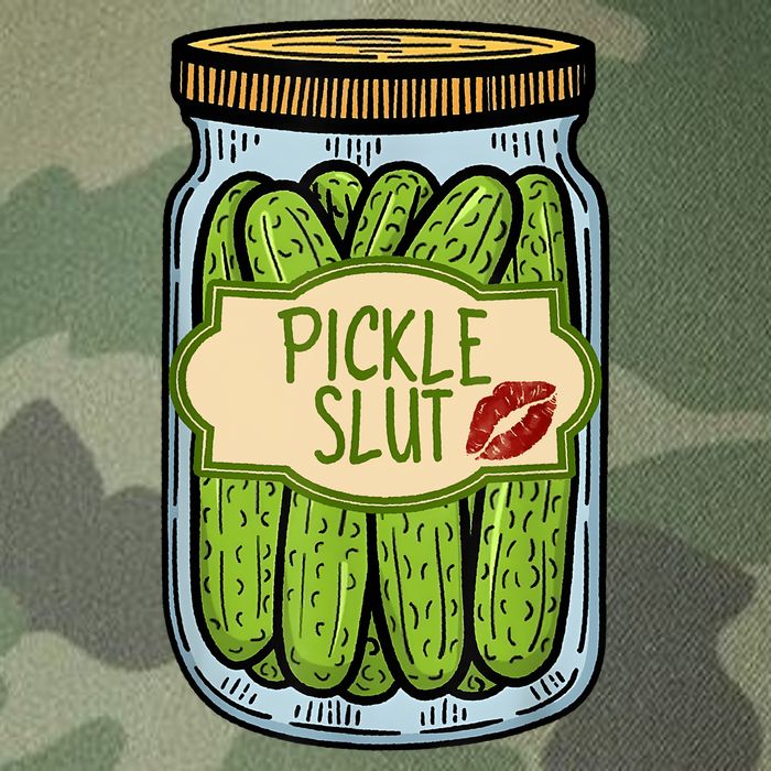 Pickle Slut Funny Pickle Slut Who Loves Pickles Apaprel Legacy Tie Dye Trucker Hat