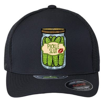 Pickle Slut Funny Pickle Slut Who Loves Pickles Apaprel Flexfit Unipanel Trucker Cap