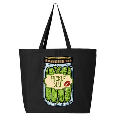 Pickle Slut Funny Pickle Slut Who Loves Pickles Apaprel 25L Jumbo Tote
