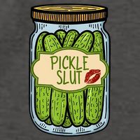 Pickle Slut Funny Pickle Slut Who Loves Pickles Apaprel Vector Backpack