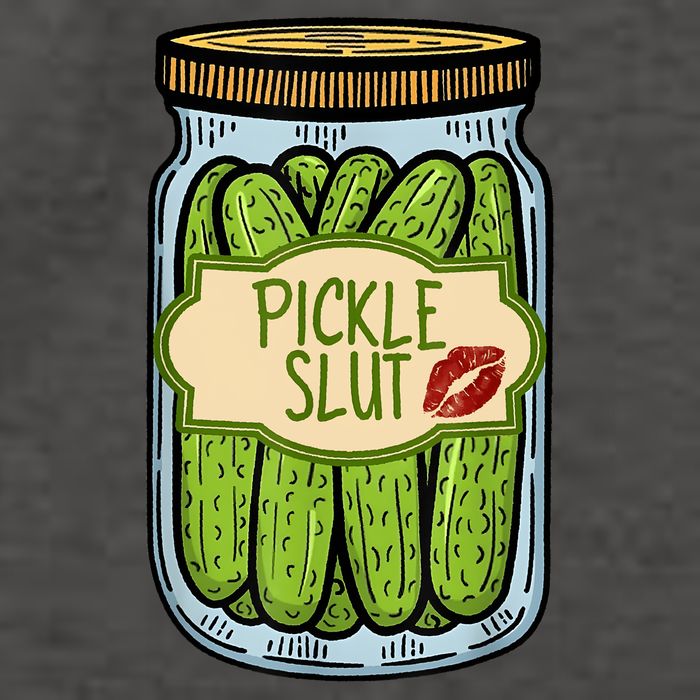 Pickle Slut Funny Pickle Slut Who Loves Pickles Apaprel Vector Backpack