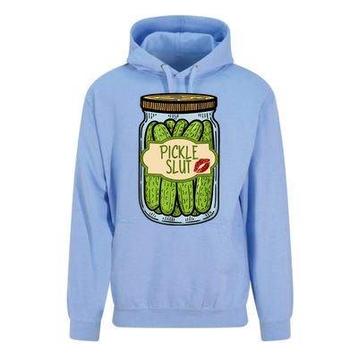 Pickle Slut Funny Pickle Slut Who Loves Pickles Apaprel Unisex Surf Hoodie