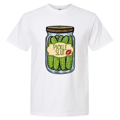 Pickle Slut Funny Pickle Slut Who Loves Pickles Apaprel Garment-Dyed Heavyweight T-Shirt