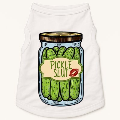 Pickle Slut Funny Pickle Slut Who Loves Pickles Apaprel Doggie Tank