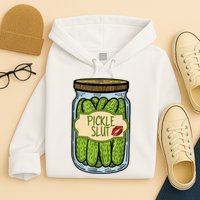 Pickle Slut Funny Pickle Slut Who Loves Pickles Apaprel Hoodie