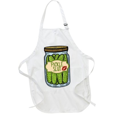 Pickle Slut Funny Pickle Slut Who Loves Pickles Apaprel Apron