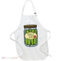 Pickle Slut Funny Pickle Slut Who Loves Pickles Apaprel Apron