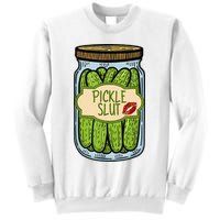 Pickle Slut Funny Pickle Slut Who Loves Pickles Apaprel Sweatshirt