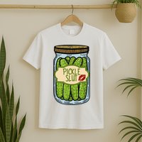 Pickle Slut Funny Pickle Slut Who Loves Pickles Apaprel T-Shirt