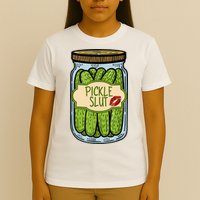 Pickle Slut Funny Pickle Slut Who Loves Pickles Apaprel T-Shirt