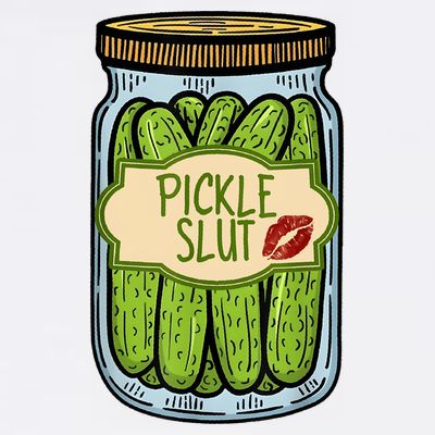 Pickle Slut Funny Pickle Slut Who Loves Pickles Apaprel T-Shirt