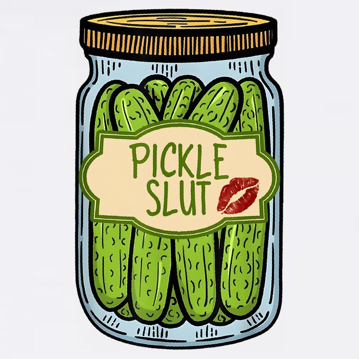 Pickle Slut Funny Pickle Slut Who Loves Pickles Apaprel T-Shirt