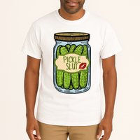 Pickle Slut Funny Pickle Slut Who Loves Pickles Apaprel Tall T-Shirt